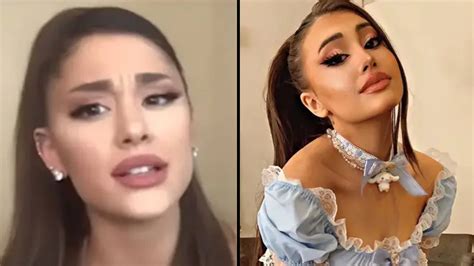 paige niemann only|Ariana Grande fans slam lookalike Paige Niemann for。